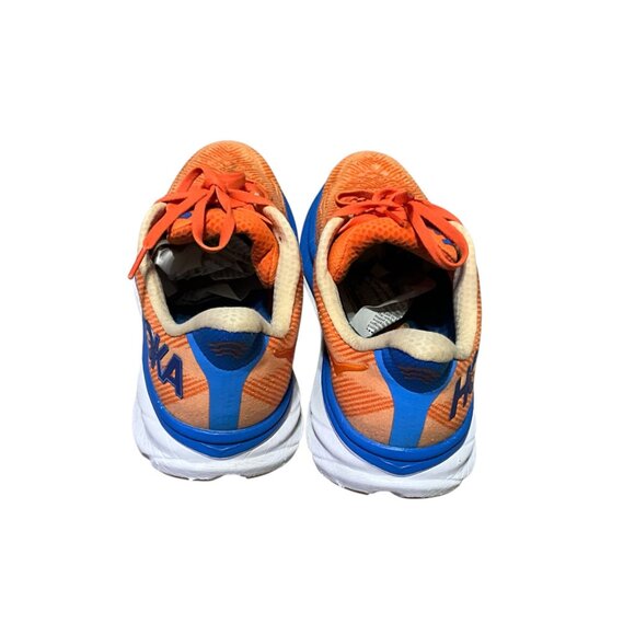 Hoka One One Bondi 9.5 Mens Running Shoes Orange/Blue Size 10.5 Lightweight - Picture 8 of 15
